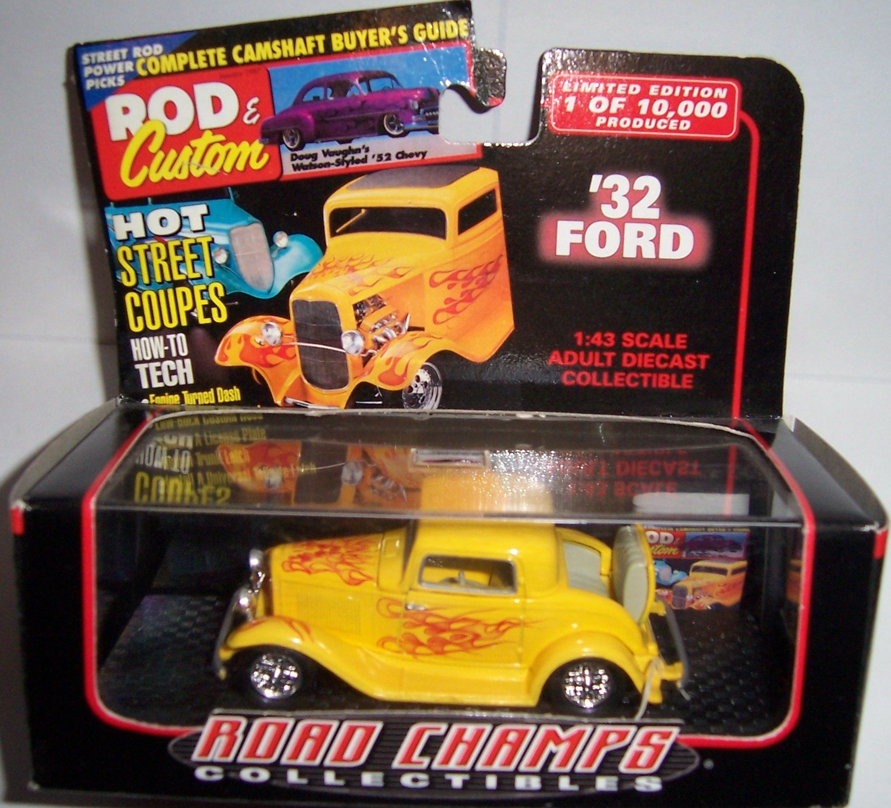 Ford street ROD POSTALCARD ミニカー　1/43 32 FORD STREET ROD HOT ROD 1/43 - メルカリ