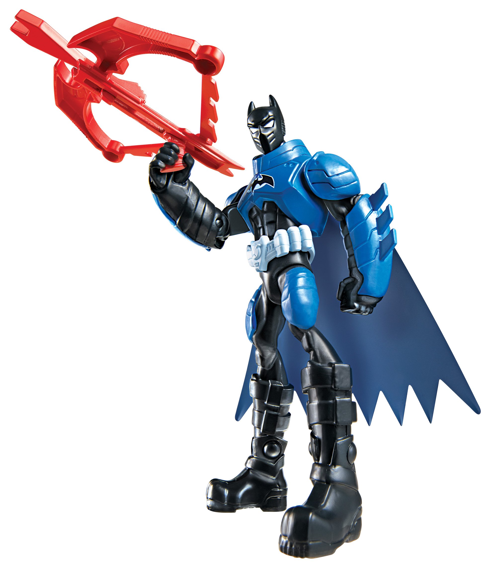 Batman Power Attack: Action Figure Mission Fire Fight Con Armatura E Accessorio - 4