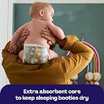 Hello Bello Taille Premium de couches pour bébés 5 Les 18 Nombre de Ultra Absorbent et super doux, et Eco-friendly nuit jetable couches pour bébés et les tout-petits Je sleepy Sloths