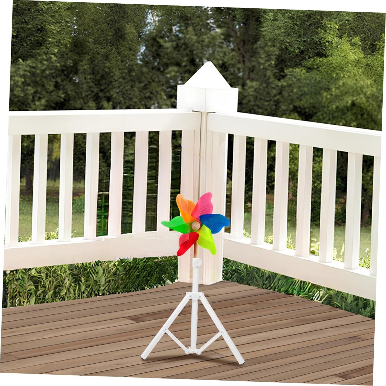 Milisten Robust Umbrella Stand Windmill Base for Patio Parasol Portable Umbrella Base Easy Installation