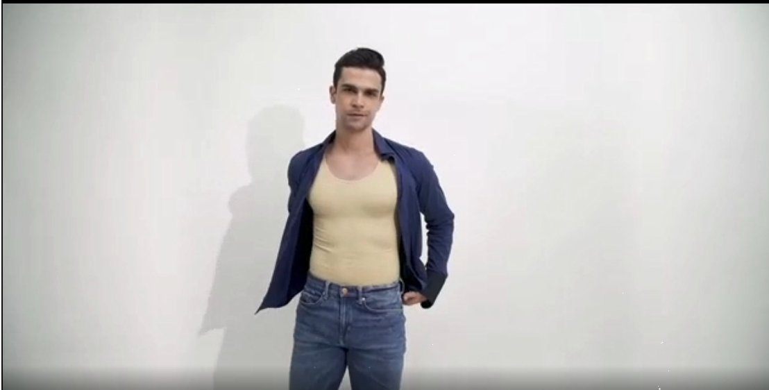 Debardeur Gainant Homme Junlan Débardeur De Compression Homme Maillot De Corps Gaine Ventre Plat Sans Manche Gainant Minceur Sous-vêtements Top Body Shaper (Beige,S Debardeur Compression Homme