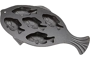 Old Mountain 10145 Cast Iron Fish Pan