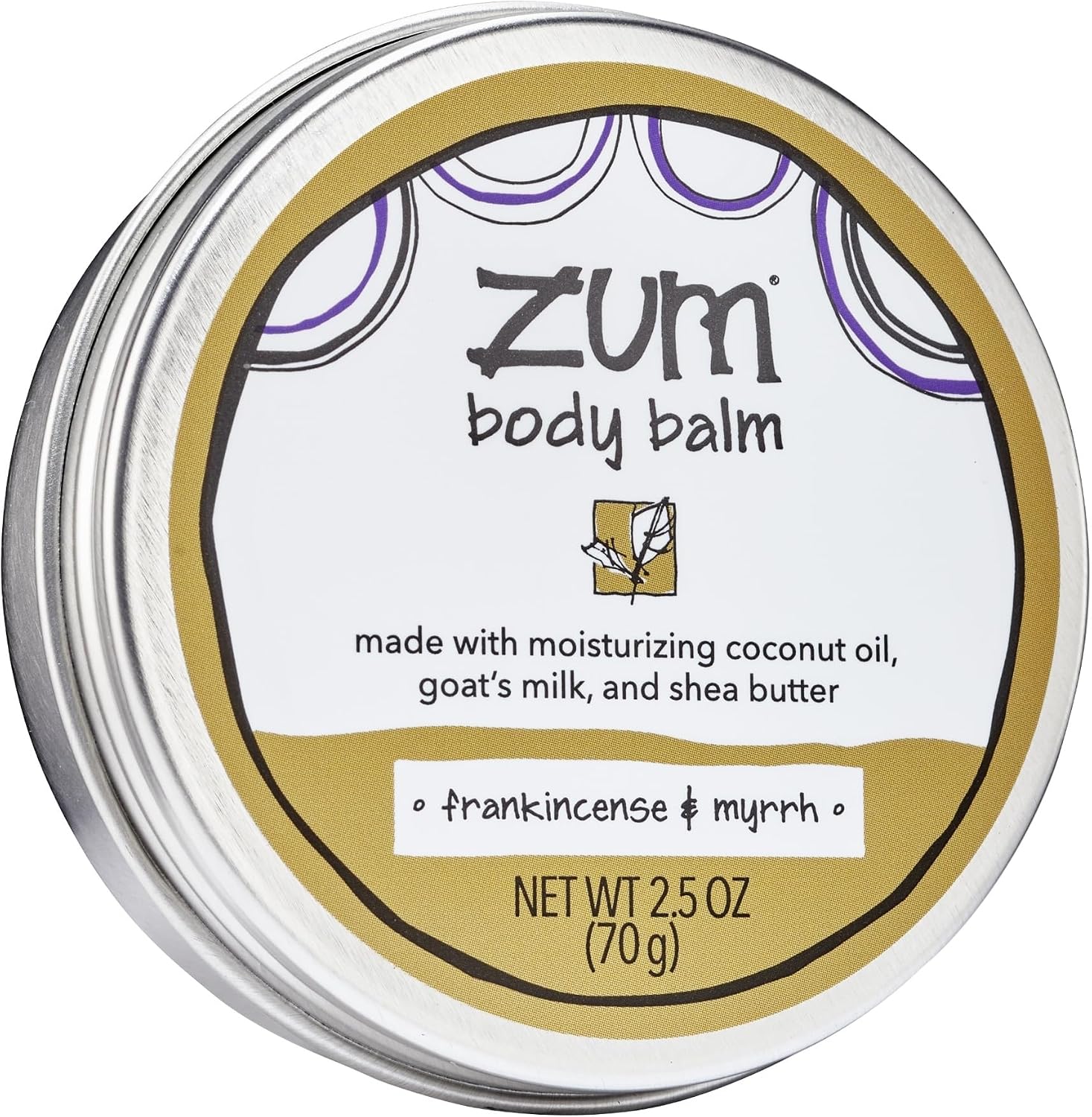 Indigo Wild Frankincense & Myrrh Zum Rub – 2,5 Oz Natürliche Balsam Für Trockene Haut