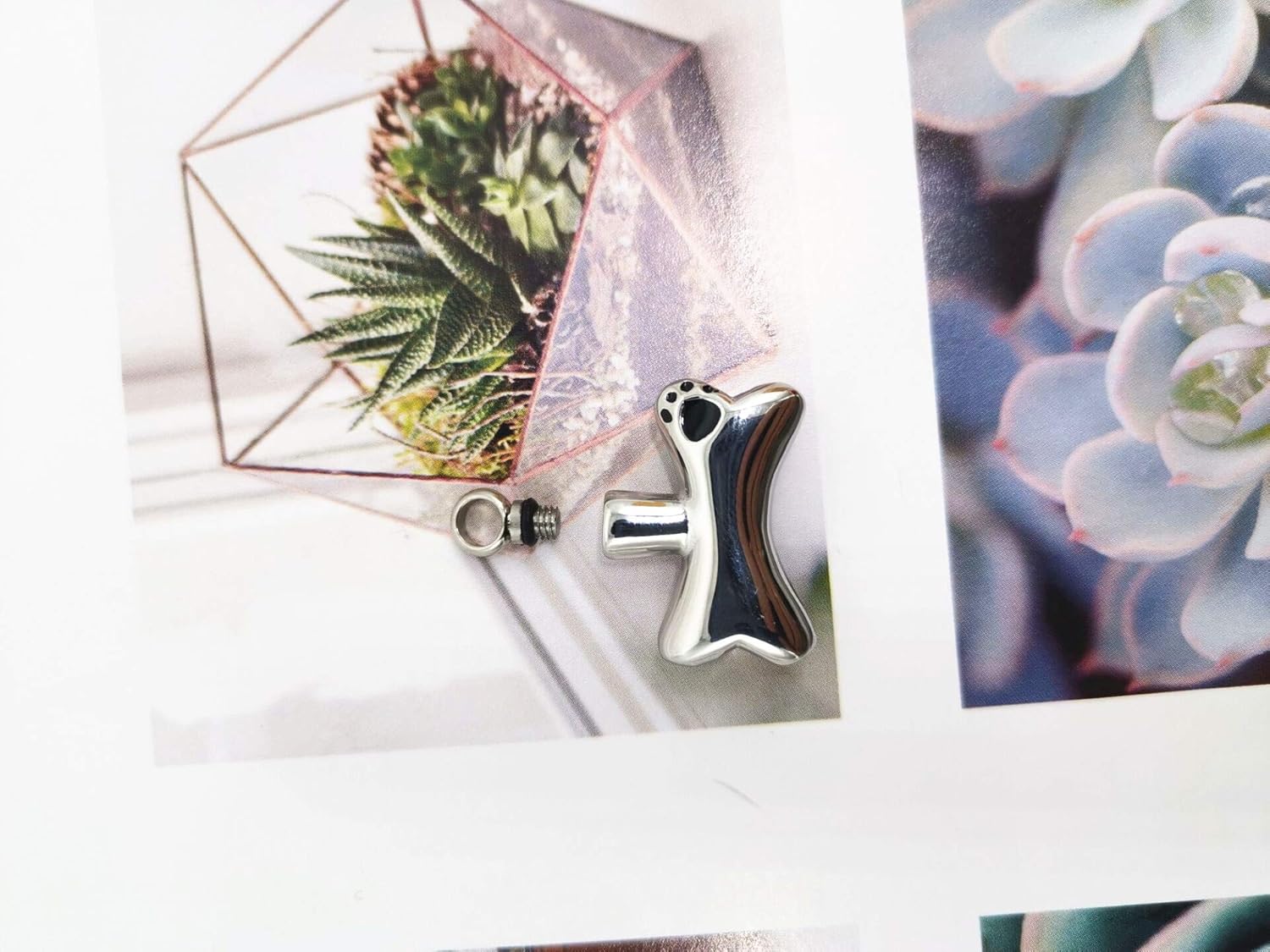 Personalized Custom Cremation Jewelry Urn Ashes Keepsake Pet Memorial Name Necklace - Image 3