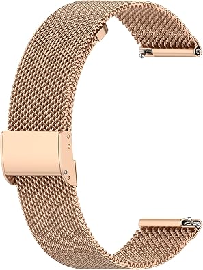 Compatible with Yoever Smart Watch Band, Stainless Steel Loop Strap Replacement for Yoever IDW19/Yoever IDW28/Yoever IDW20