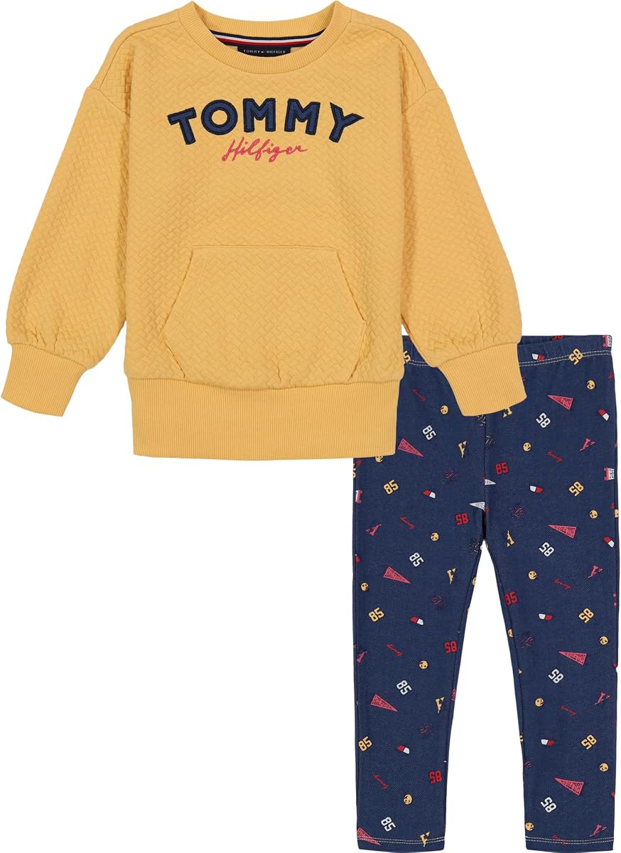 Tommy Hilfiger Girls' 2 Pieces Pant Set