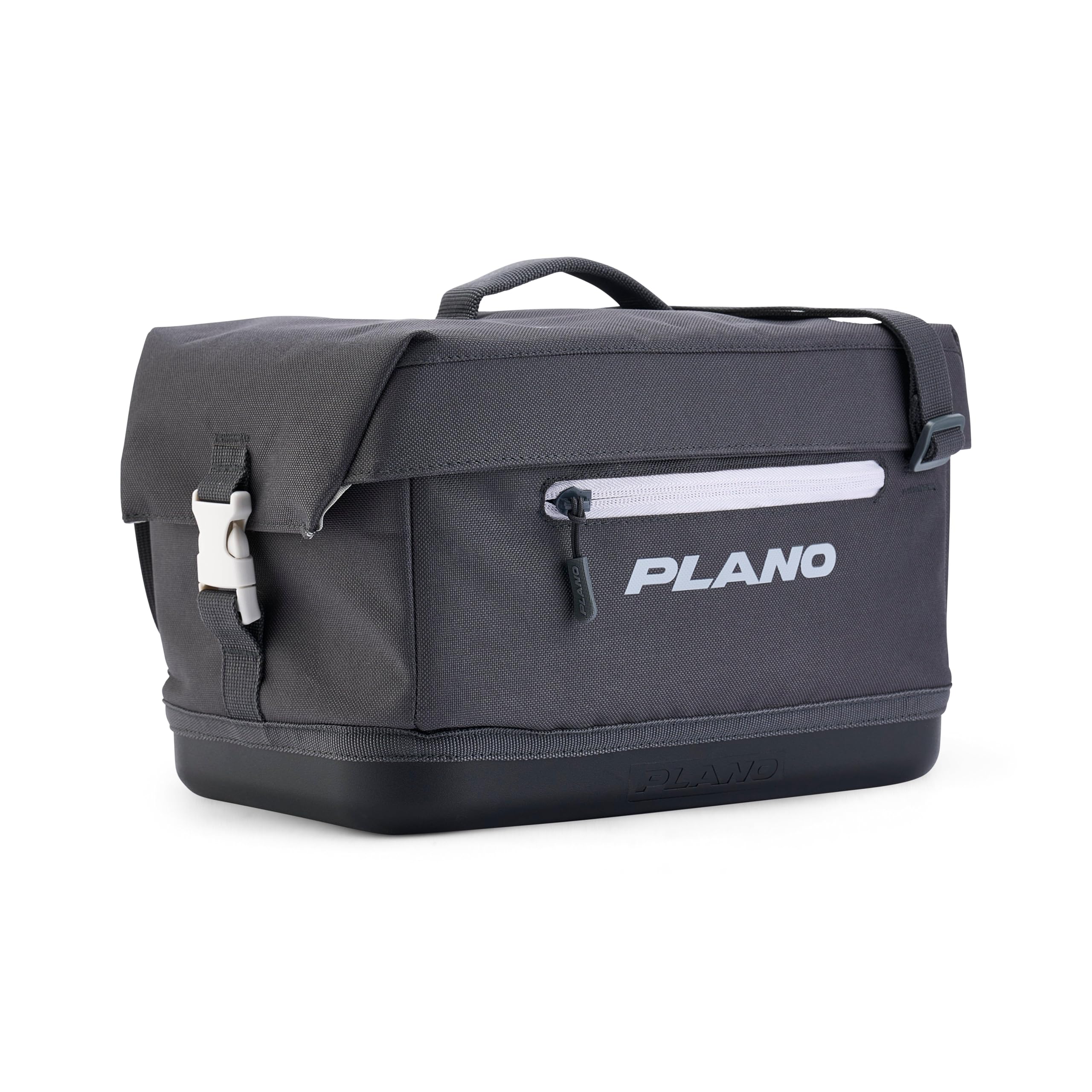 Plano Weekend SoftSider 3500 Angelkoffer | Wasserdichter geformter Boden | Großes Hauptfach | Schnellzugriffstaschen | Gestanzte Werkzeugtaschen | Inklusive 2 StowAways | 3700