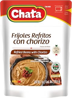 Chata Refried Beans with Chorizo Ranchero, 7 oz