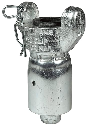 Dixon Air King AM6WF - Manguera de aire de hierro, acoplamiento con virolas, diámetro interior de manguera de 34 pulgadas