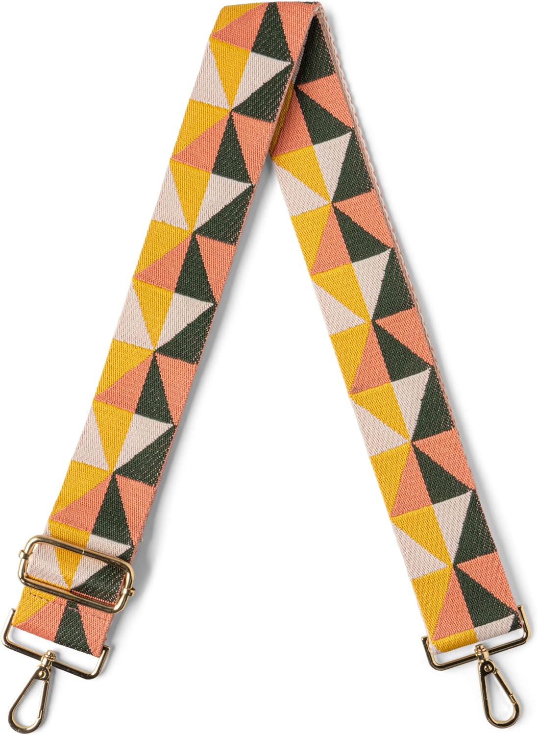 KEDZIE Embroidered Interchangeable Bag Straps Adjustable Length 55” Handbag Purse 2-inch Wide Guitar Style Crossbody Strap