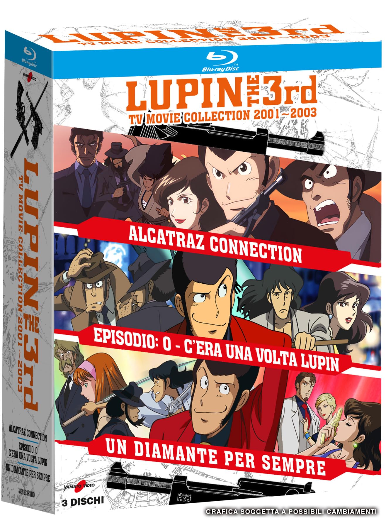Lupin III- Tv Movie Coll. "2001 - 20 (3 Bd)
