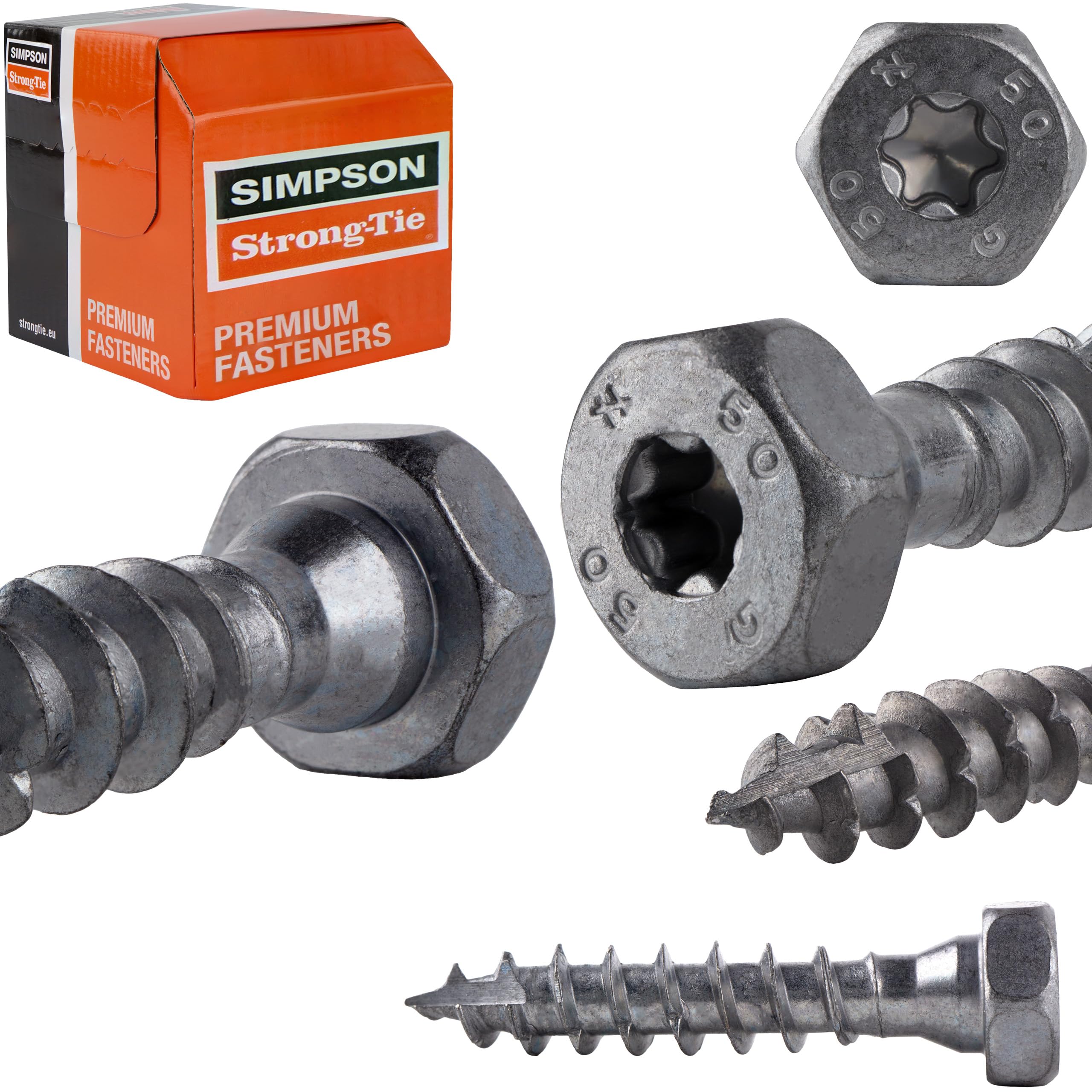 Vis connecteurs SSH Simpson 10x50 mm pour monter votre pergola en bois au jardin