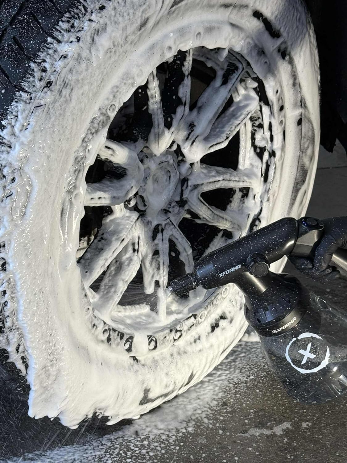 Electric Foam Sprayer 1.5L – Rechargeable Battery Powered Foamer for Car & Motorcycle Detailing – 30min Runtime, Thick Snow Foam, Removable Battery – Professional Grade Tool