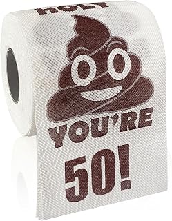 50th Birthday Decorations Toilet Paper Roll
