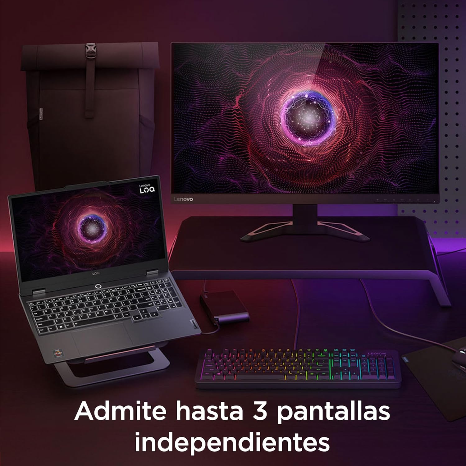 Lenovo LOQ 15ARP9 Multi-Display Setup