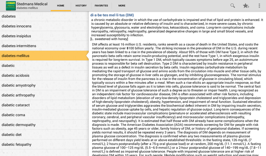 Stedman's Medical for Android