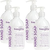Vista 16 de Sapadilla Jabón de manos líquido biodegradable de pomelo + bergamota, bomba de 12 onzas, (paquete de 1)