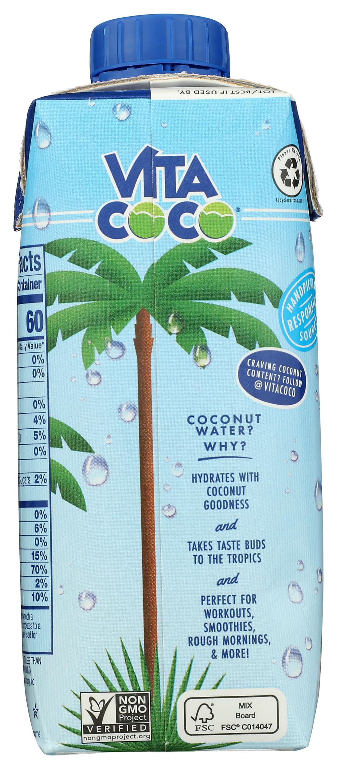Vita Coco Eau de coco 100% pure – 330 ml