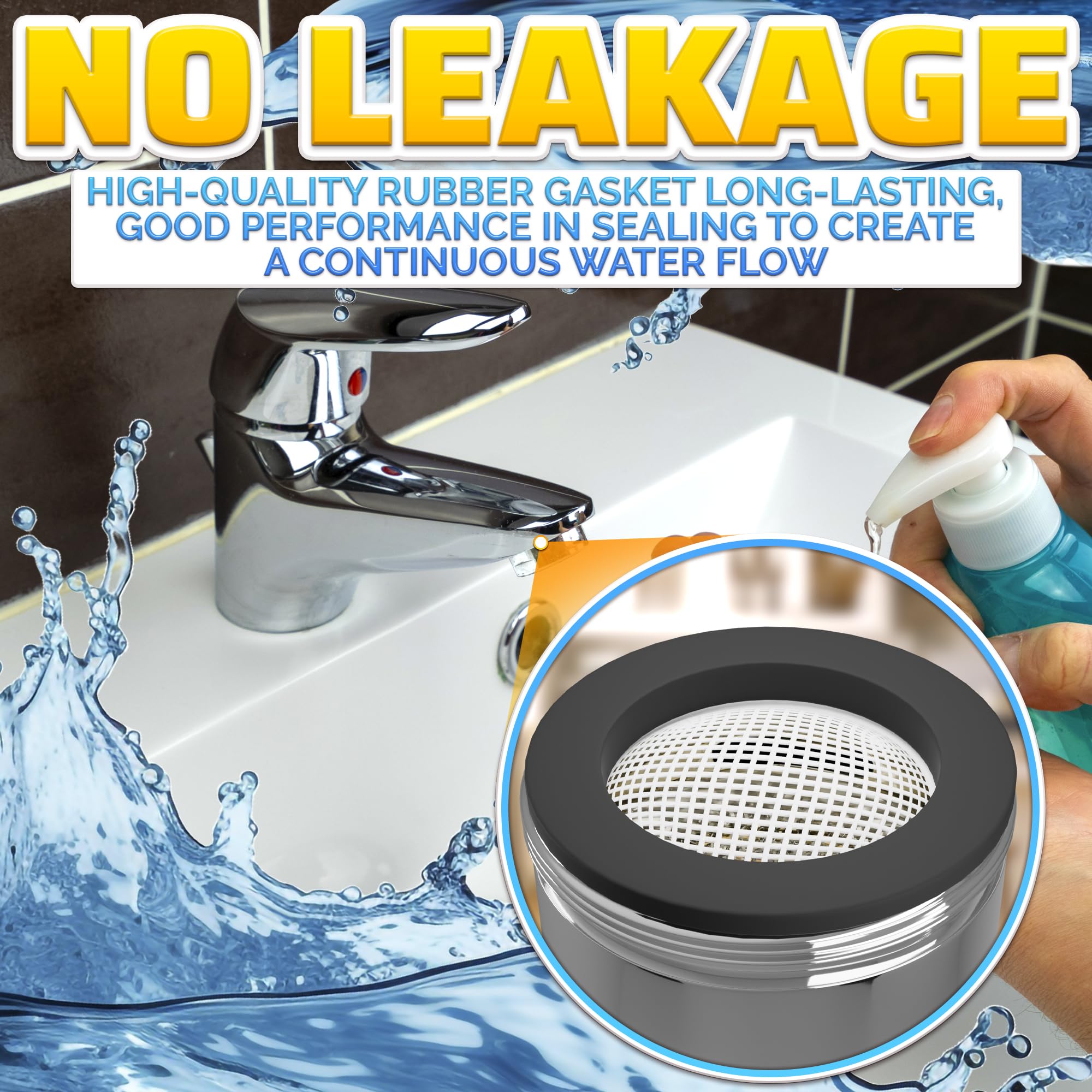 Replace Faucet Aerators - Save Water & Money -6