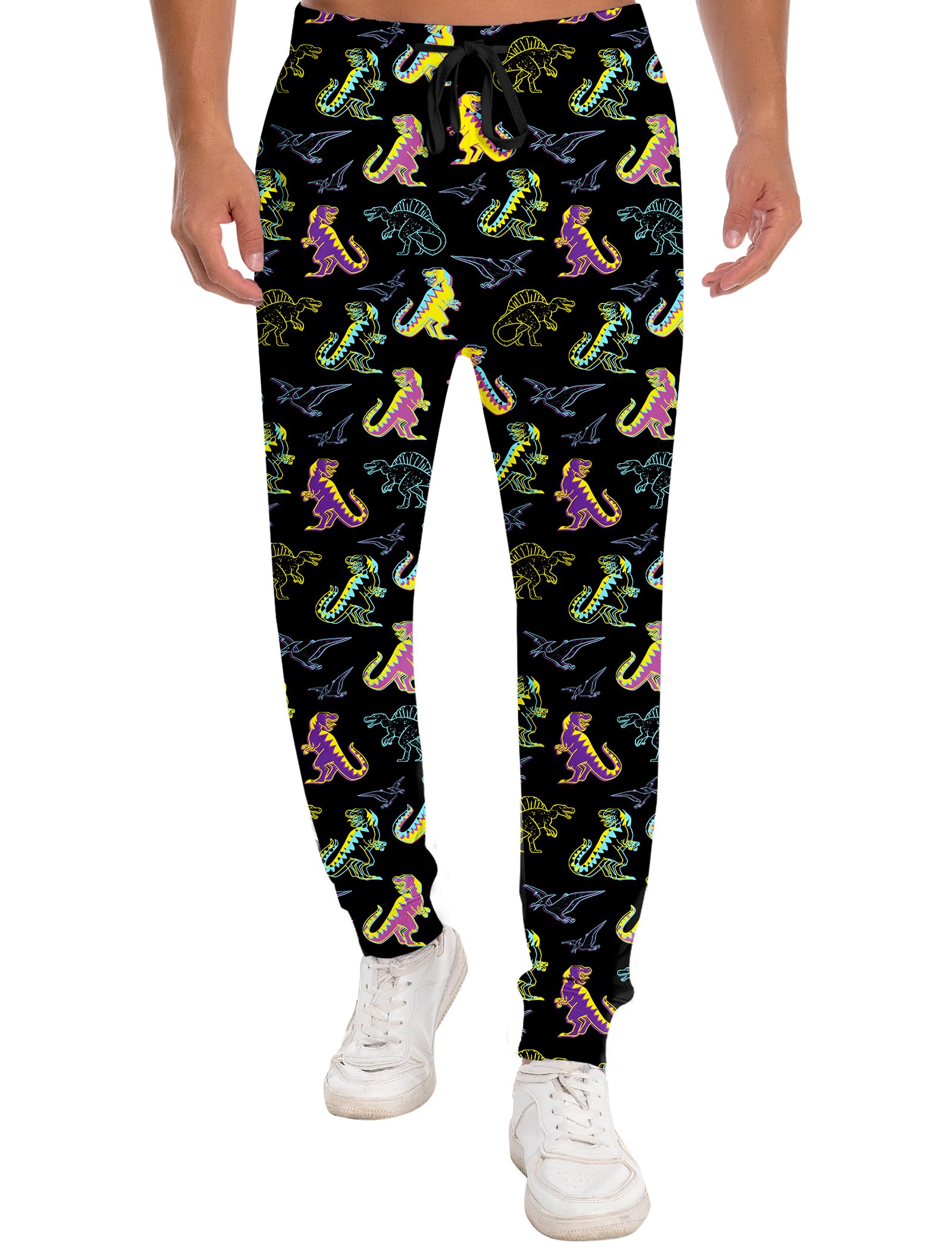 RAISEVERN Mens Sweatpants with Pockets Joggers for Men Sports Casual Sweat Pants with Drawstring