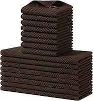 Vista 40 de Homaxy Juego de 8 paños de cocina y paños de cocina 100% algodón, 12 x 12 pulgadas y 13 x 28 pulgadas, juego de 8 paños de cocina a granel, ultra