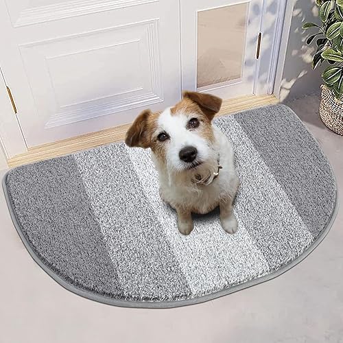 Miniatura 23 de Vaukki Tapete de Entrada Interior, Tapete Antideslizante Absorbente Atrapa Barro para Entrada, Tapete de Piso Interior Lavable, Alfombra de Puerta
