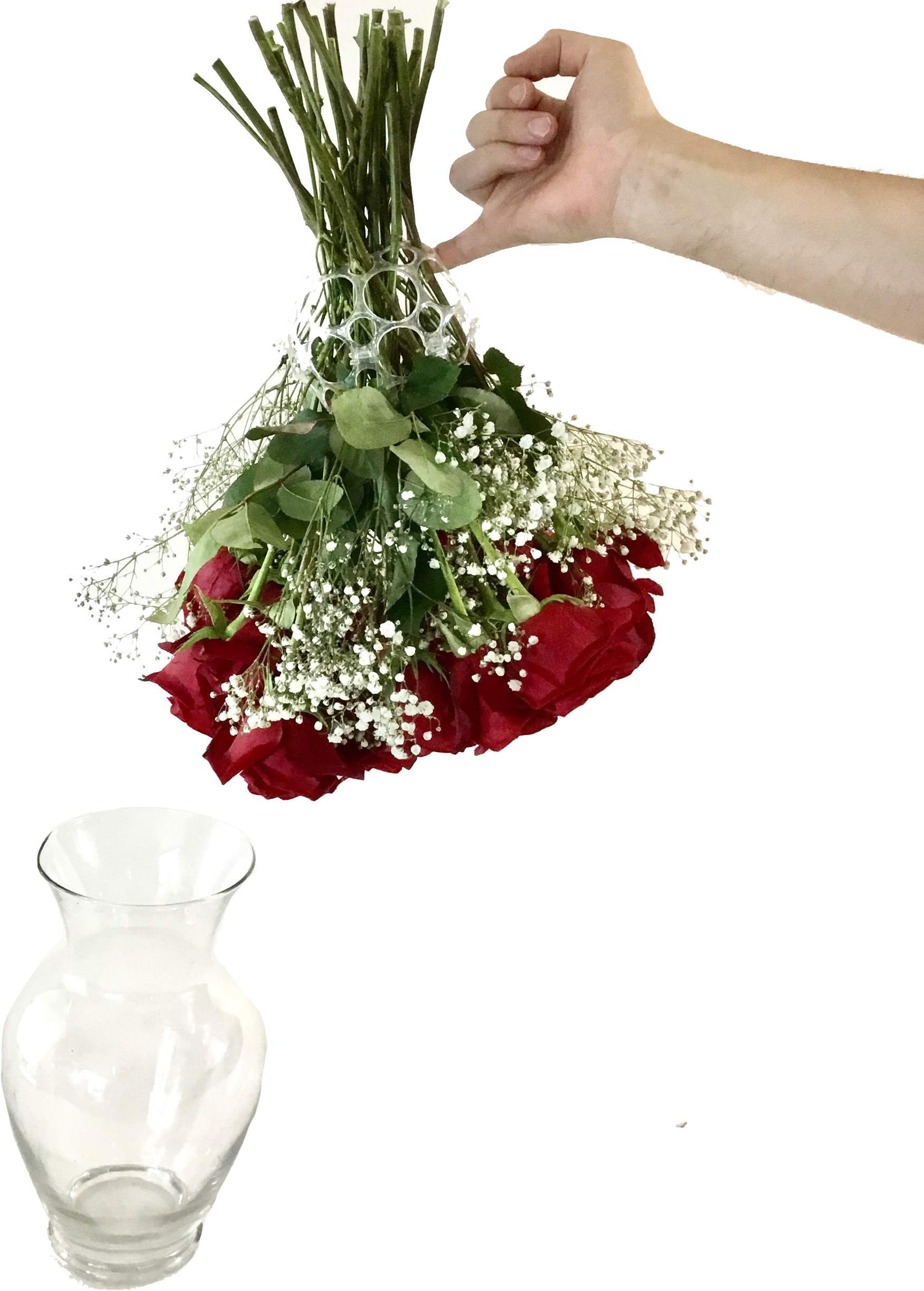 The FloraGUPPY | 15 Pack | Reusable Flower Arrangement Device for Fresh and Artificial Flowers