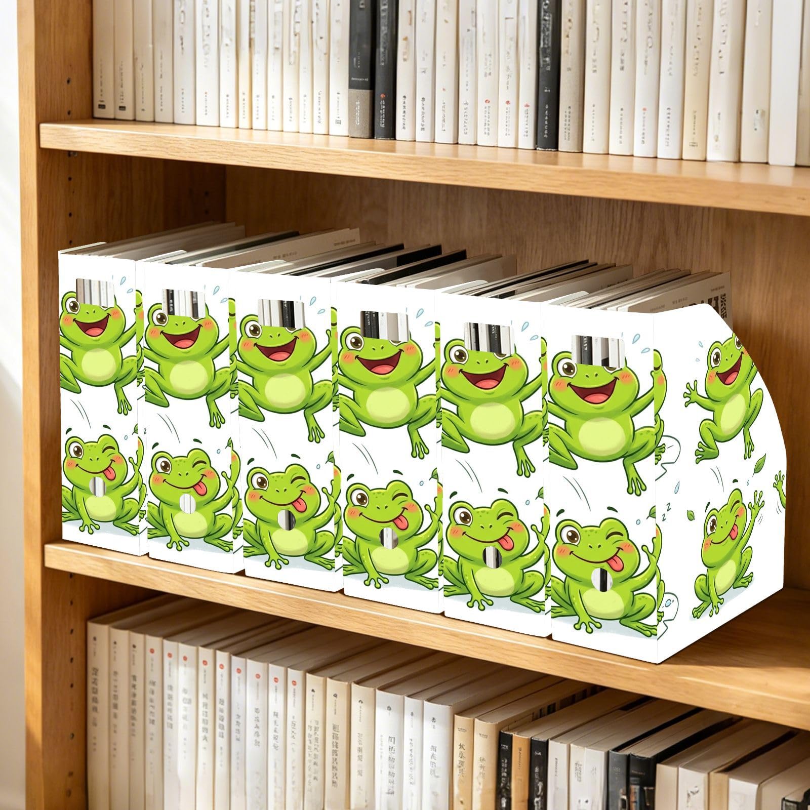 Organiseur de dossiers blanc grenouille sans outils