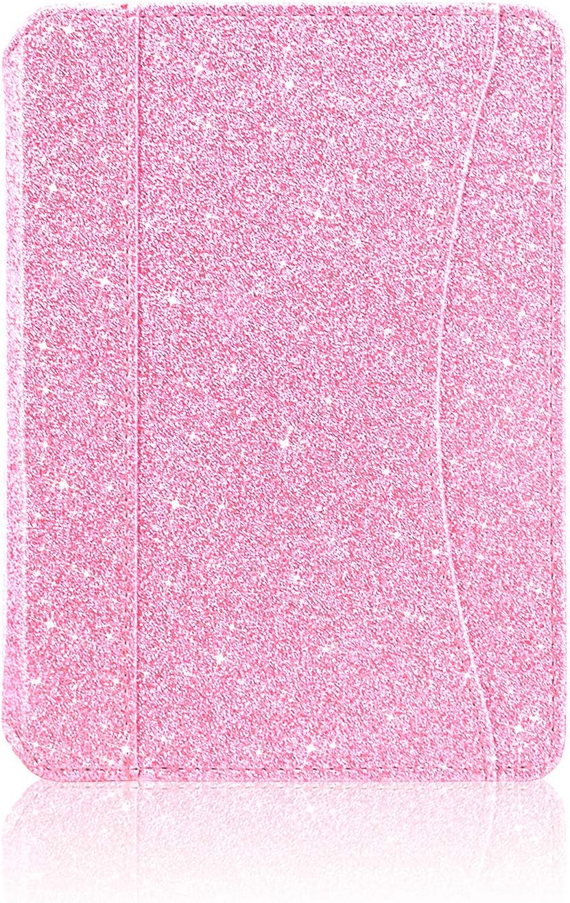 ACdream Case Fits All-New Nook Glowlight Plus 7.8 Inch 2019 Release, Folio Premium PU Leather Cover Case for Barnes&Noble Nook Glowlight Plus 7.8 Inch Ereader, Glitter Pink1