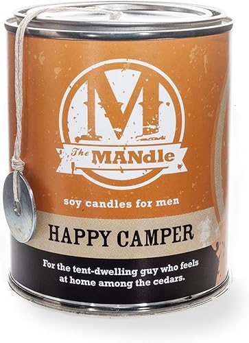 Miniatura 14 de Eco Candle Co. The Mandle - Vela de soja para hombres, aromas de lavanda, vainilla y polvo de bebé, Mr. Mom, lata de pintura de 15 onzas, 100% cera