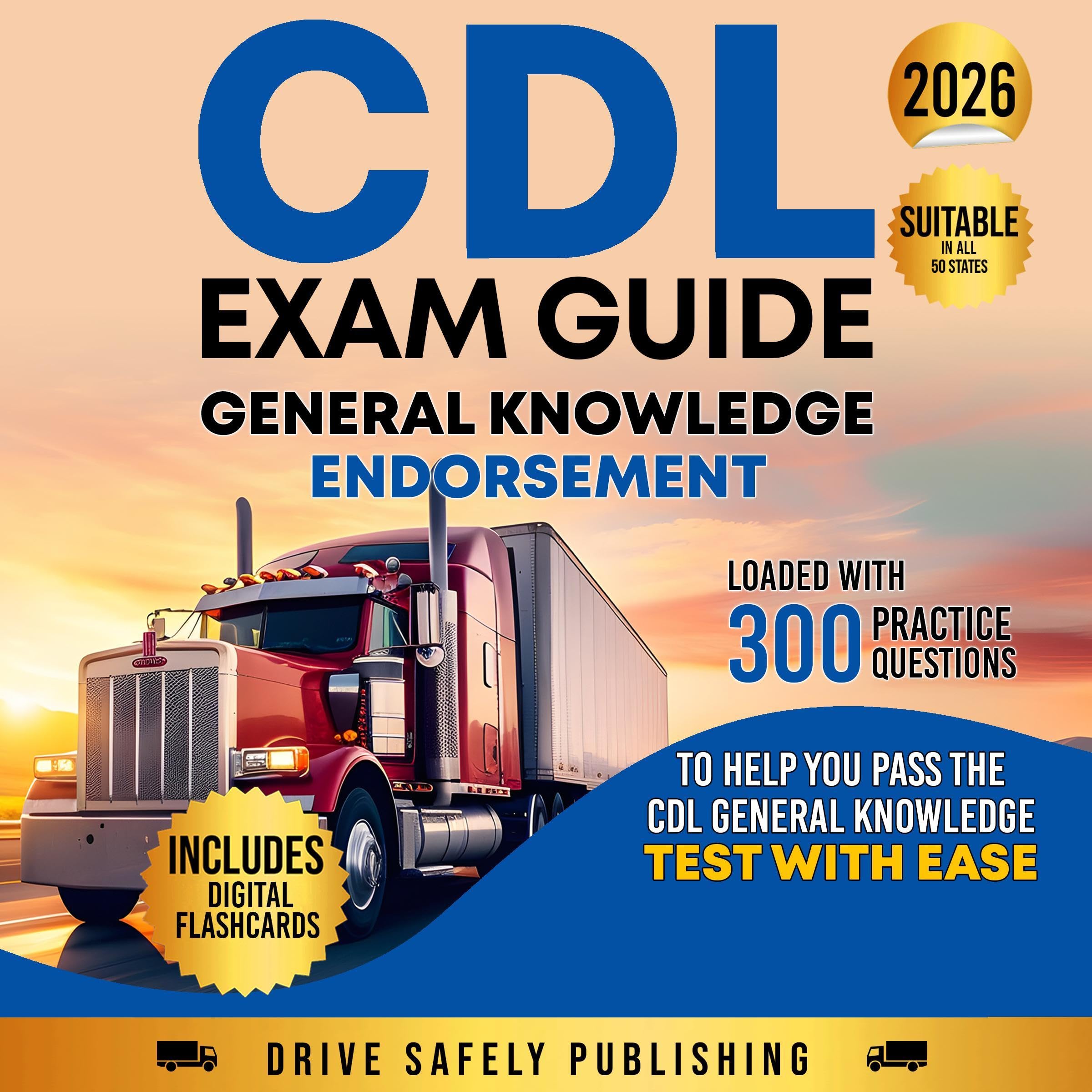 Cover art for CDL Exam Guide: General Knowledge Endorsement