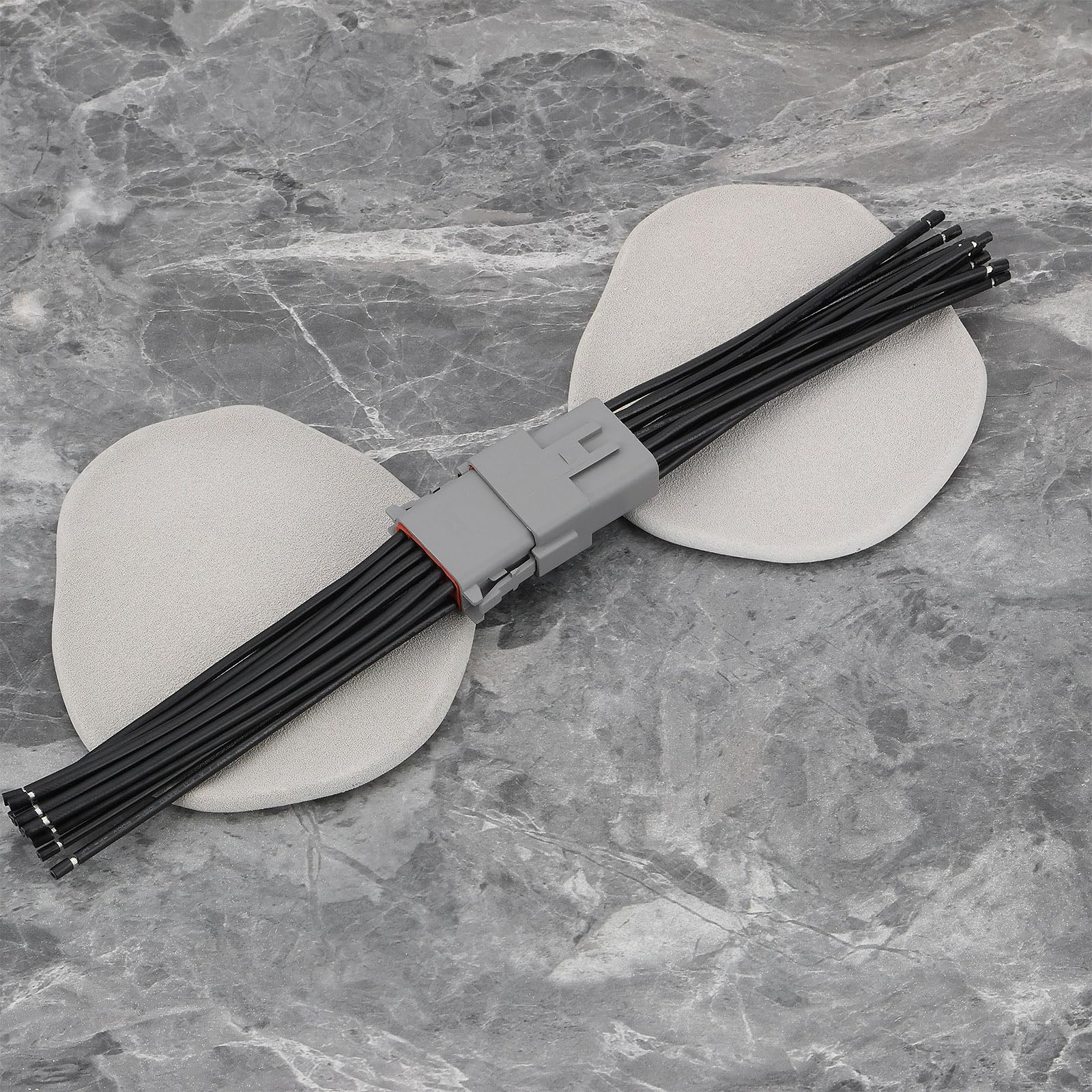 2 Pezzi Spina Elettrica Sigillata Per Autoveicoli A 12 Pin DT04-12P DT06-12S Per Applicazioni Automobilistiche E Industriali 15 Cm 14 AWG