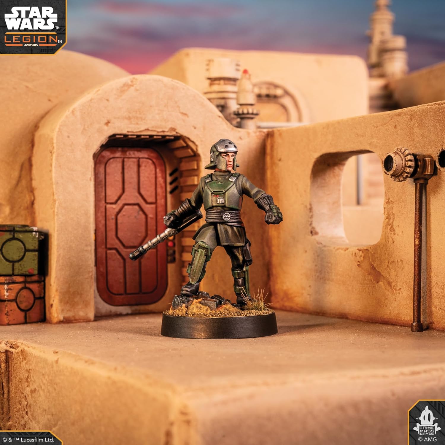Asmodee Star Wars: Legion Customizable Imperial Officer & Agent - Tabletop Miniatures Game, Strategy Game for Kids and Adults, Ages 14+, 2 Players, 3 Hour Playtime