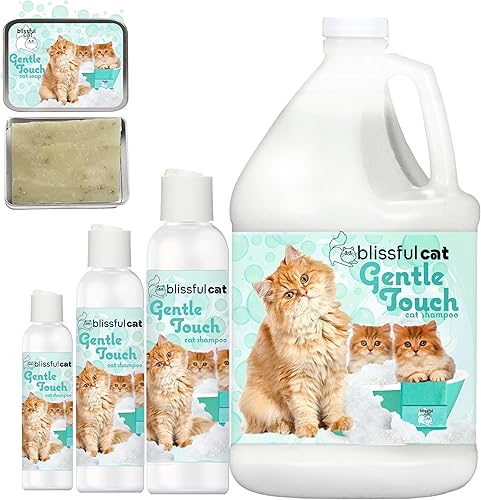 Miniatura 5 de The Blissful Dog Champú para gatos Gentle Touch, 8 onzas