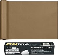 Vista 8 de ONine - Parche de reparación de cuero, cinta de reparación de cuero, parche de reparación de cuero de 12 x 48 pulgadas para muebles, kit