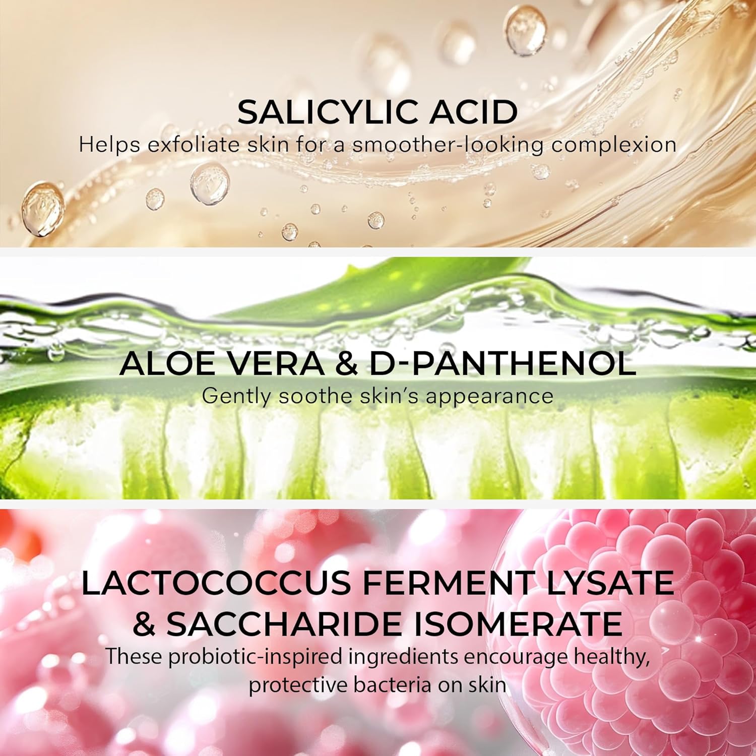 COSMEDIX Clarify Salicylic Acid Foaming Face Wash – Gentle Exfoliating Cleanser for Sensitive & Blemish-Prone Skin – Aloe Vera Formula for Glowing, Balanced Skin – 145 ml / 5 fl oz - Image 3