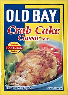 OLD BAY Crab Cake Classic Mix, 1.24 oz (Pack of 6)