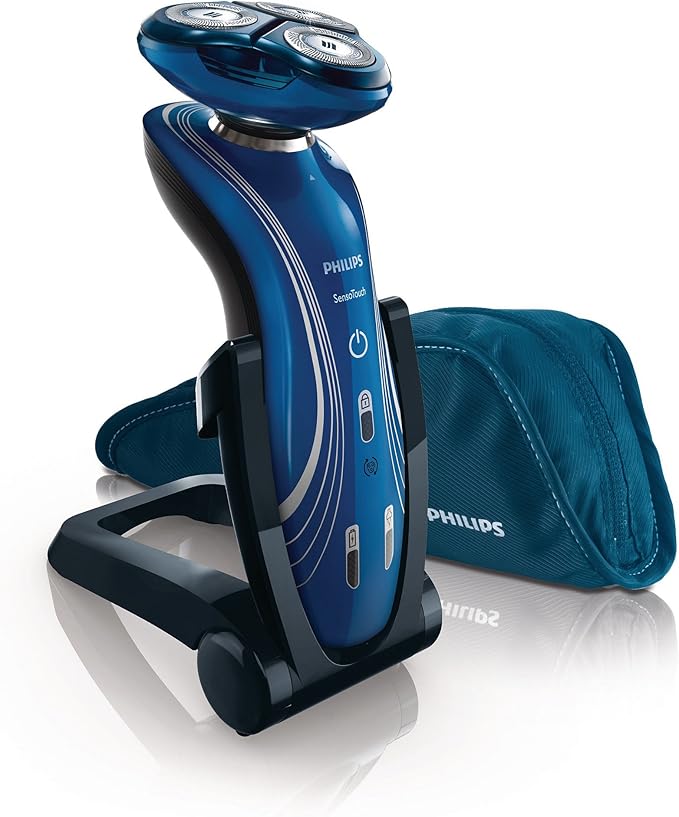 Philips SensoTouch Wet and Dry Electric Shaver RQ1155 Men's shavers (Blue, LED, Battery