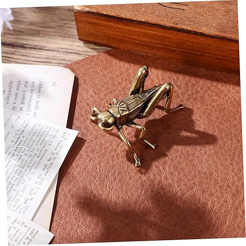 Miniatura 4 de ibasenice Adorno retro de latón, decoración única de escritorio, adorno en miniatura para oficina, hogar y estudio, estatuilla para una estética