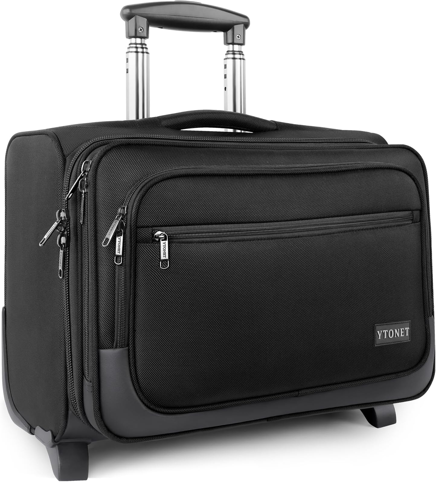 Rolling Laptop Bag, 17 Inch Rolling Briefcase for