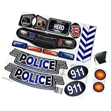 Toy Restore Replacement Decals Fits Little Tikes Cozy Coupe II Police Patrol Car