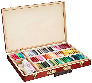 Amazon.co.jp: ヌーベル カレーパステル 150色セット 木箱入