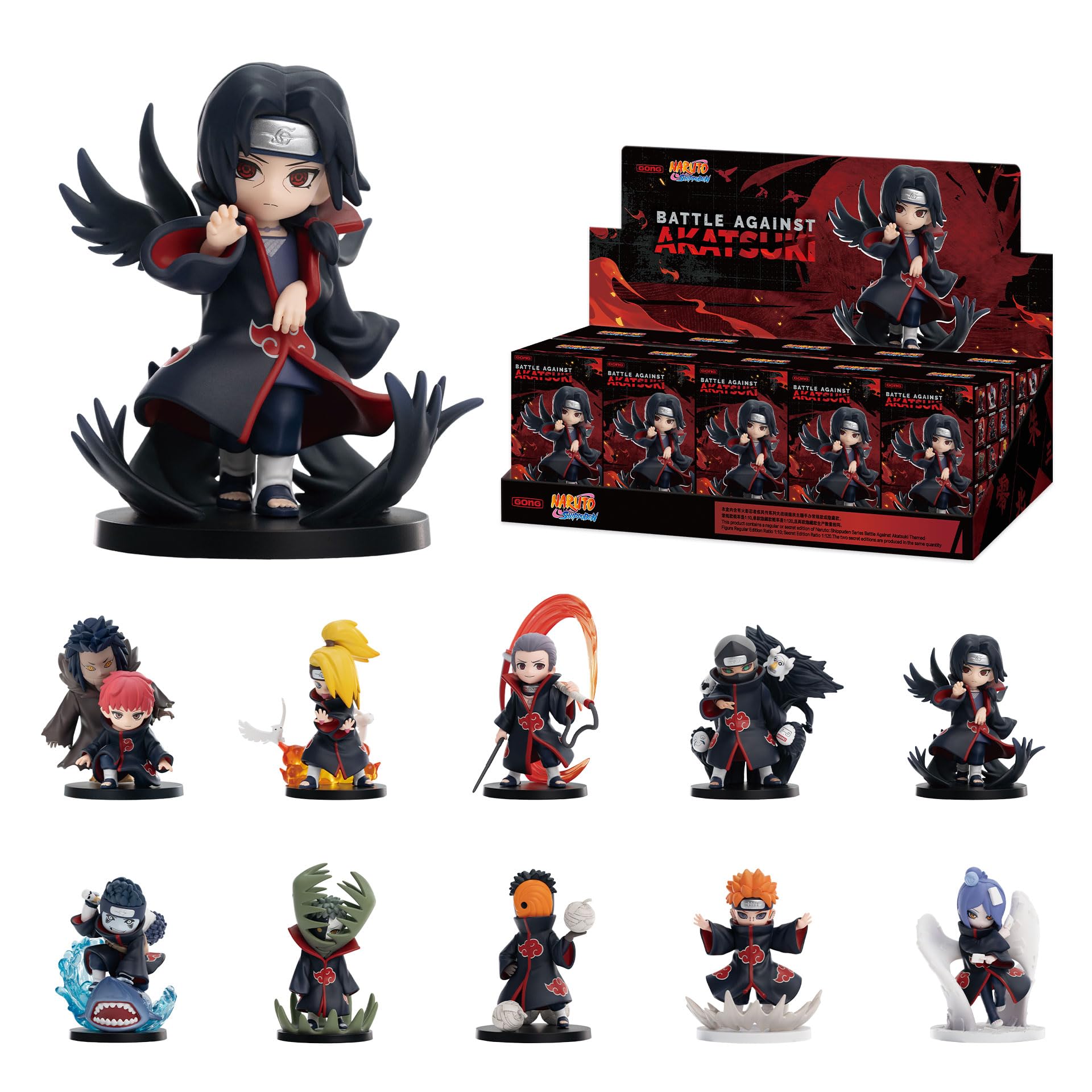 Amazon.co.jp: POP MART ナルト疾風伝 暁との戦い ブラインドボックス