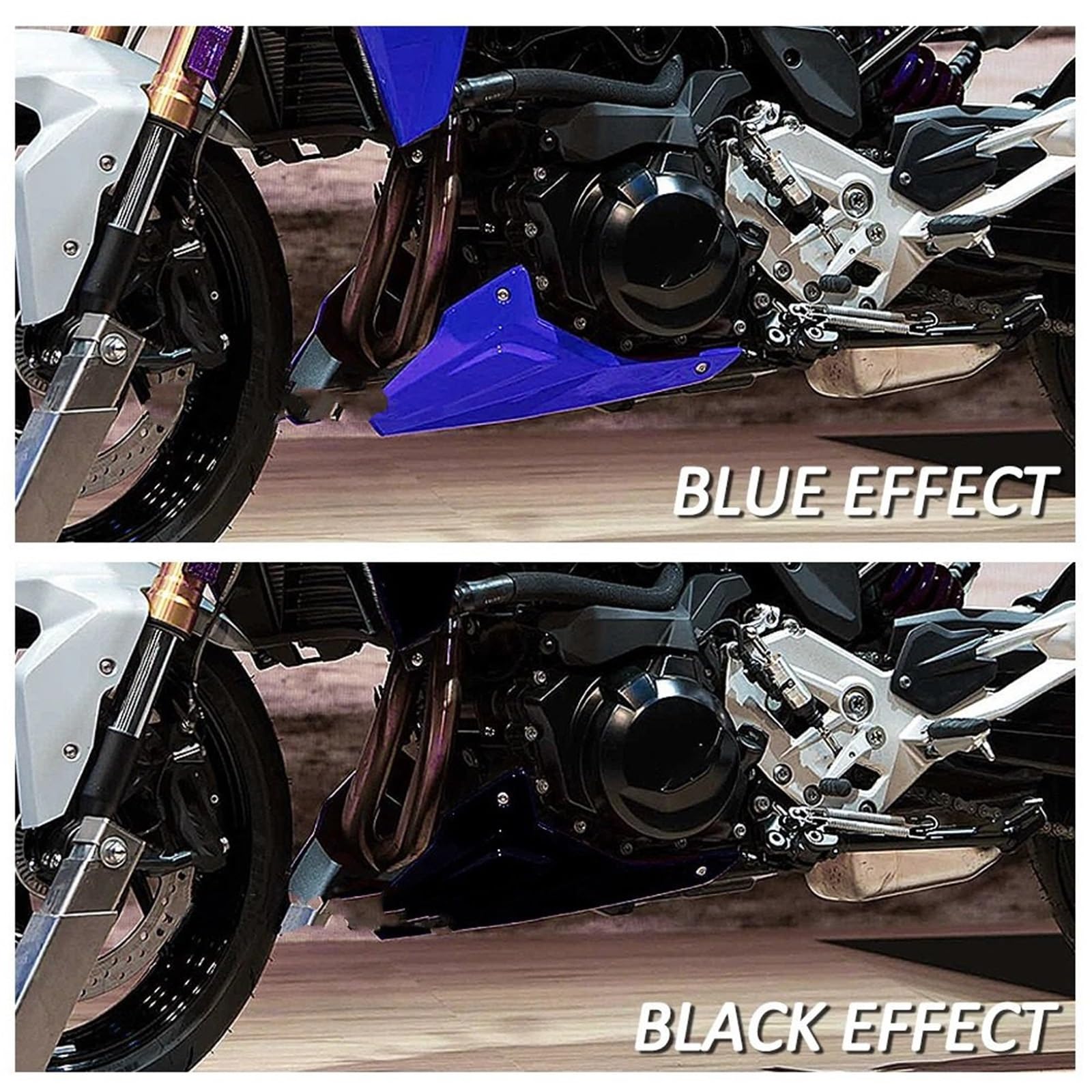 Osłona Podwozia Motocykla Do Bmw F900R F900XR 2022 2023 Osłona podwozia silnika Osłona osłony wydechu Podwozia Motocykla(Gray)