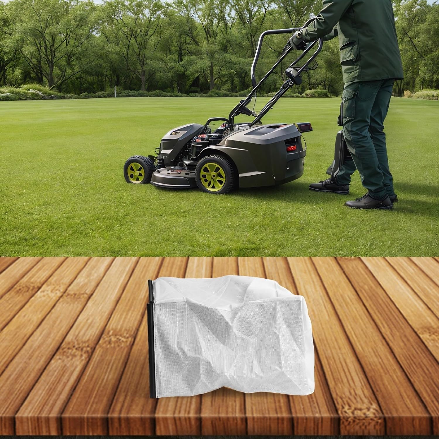 High PerFor Formance Grass Bag Replacement for for Recycler Mowers with Engine Models 20373 and 20374 OEM Part No 1154673