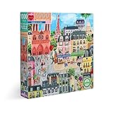 eeBoo Paris in a Day Puzzle en Cubes 1000 pièce(s) Art