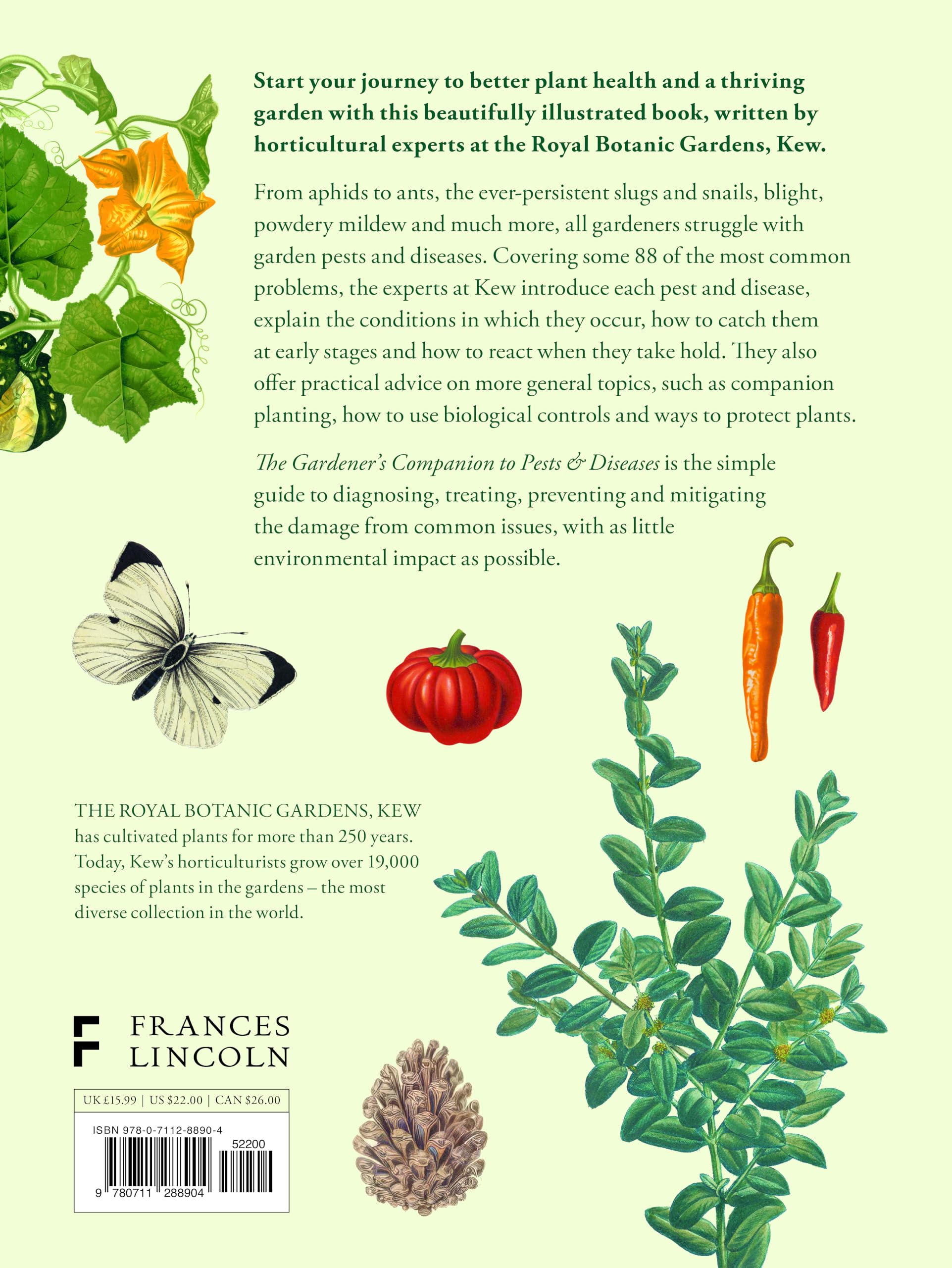 Gardener's Companion to Pests and Diseases: A Guide to Diagnosis, Treatment & Prevention