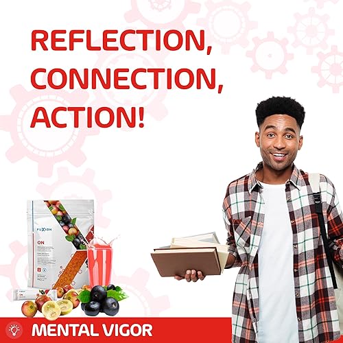 Miniatura 3 de FuXion On - Bebida vigorizante que ayuda a mejorar la nutrición cerebral y estimula la funcionalidad - 28 barras (1-2 diarios)