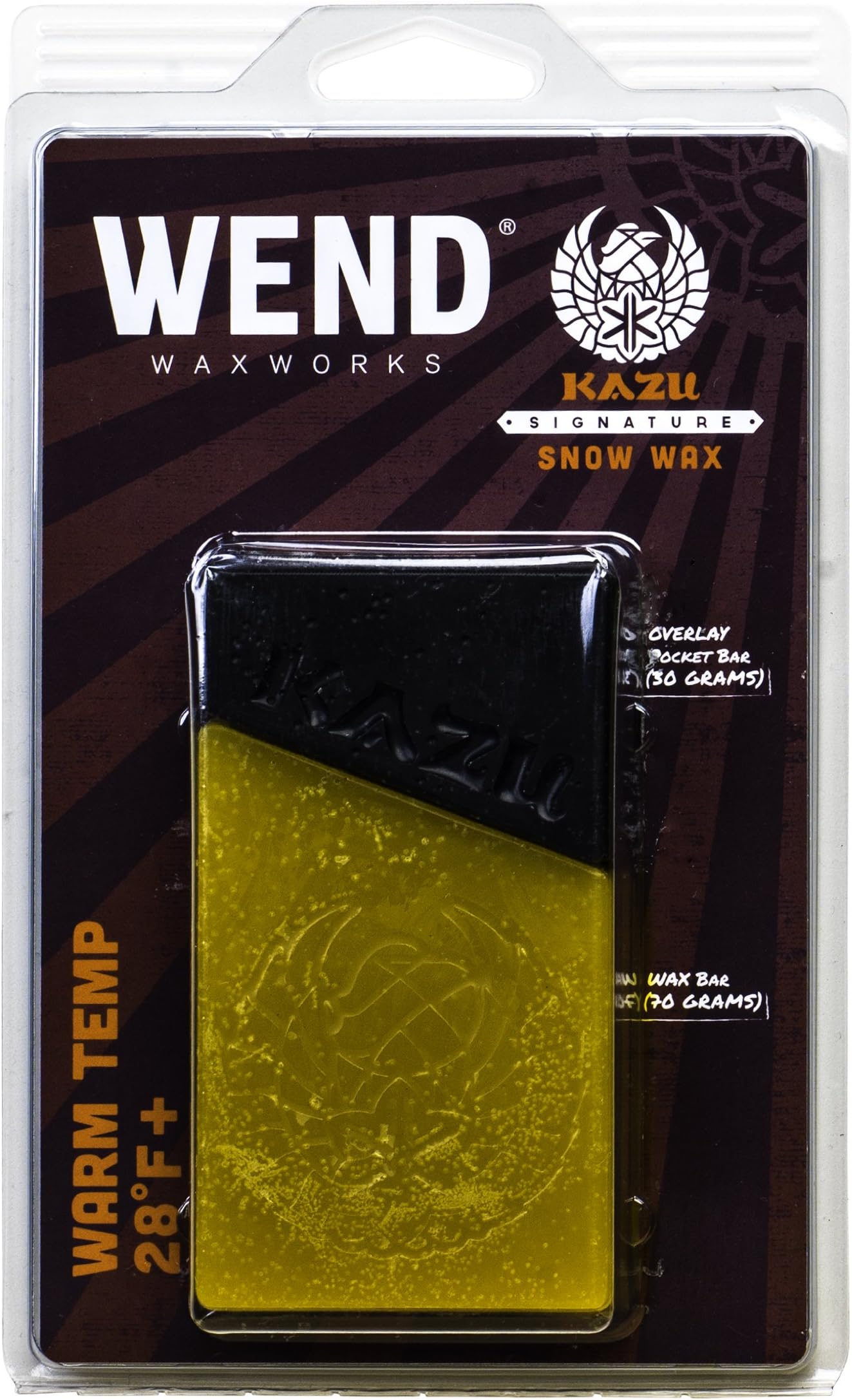 Wend Kokubo Speed Pocket Warm Wax Bar, Multi-Colored