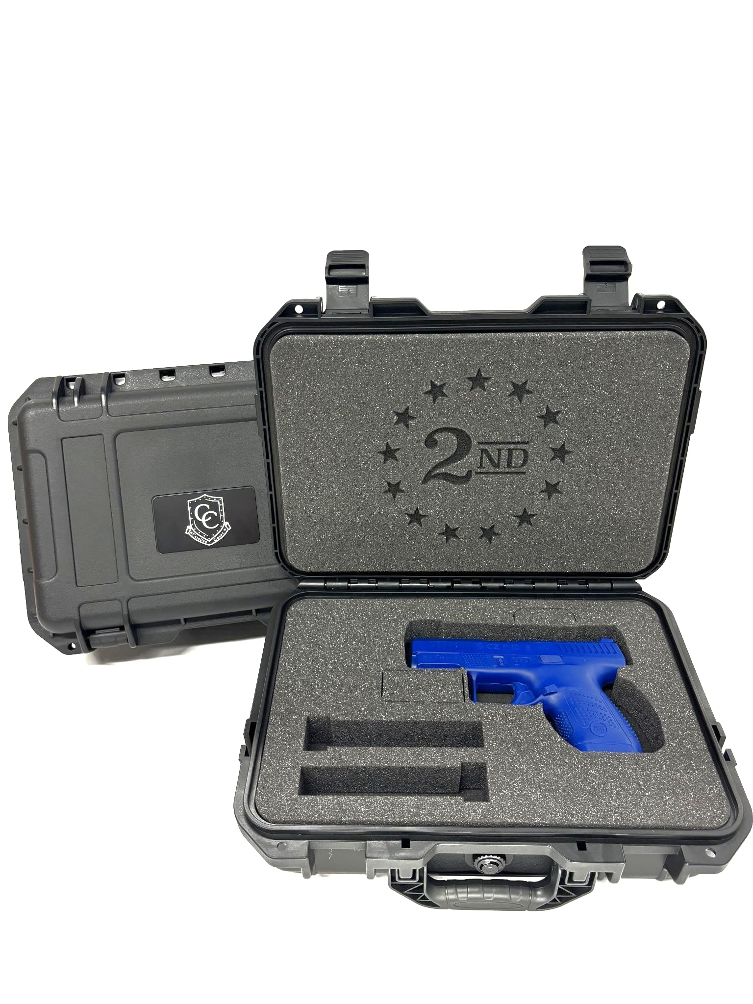 Carolina Cases 2nd Amendment Hard Pistol Case (Compact)